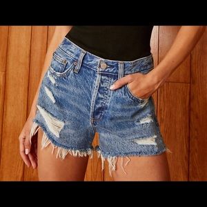 Aritzia Denim Forum THE EX BOYFRIEND SHORT